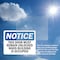 Signmission This Door Must Remain Unlocked When Building, 10 in W x Rectangle, Vinyl Decal OS-2PACK-NS-D-710-L-18602 - alternate 6
